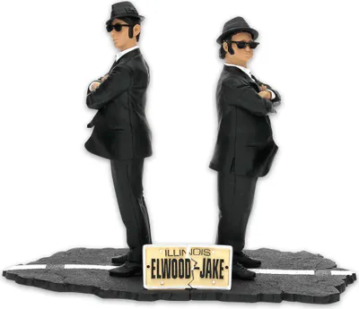 Obrázok produktu pre Blues Brothers Filmové ikony - dvojité balenie Jake & Elwood 18 cm