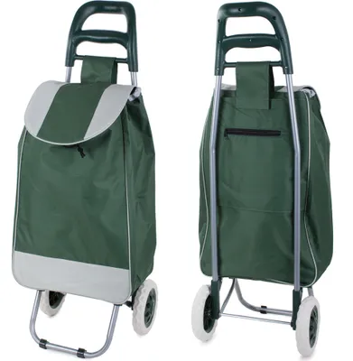 Obrázok produktu pre Verk 01745 Nákupná taška na kolieskach 30L zelená