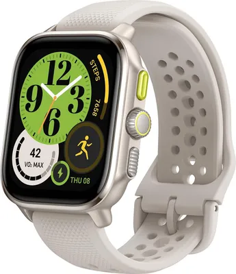 Zdjęcie produktu dla Amazfit Cheetah 4,45 cm (1,75") AMOLED Cyfrowy ekran dotykowy 390 x 450 pikseli Biały GPS (satelitarny)