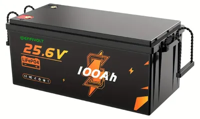 Obrázek produktu pro Lithiová baterie - 24V baterie pro lodě - LiFePO4 technologie - kapacita 100 Ah - výkon 2560 Wh