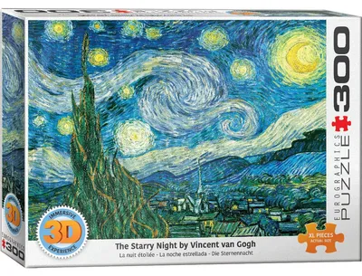 Produktbild von Starry Night 3D Lenticular - By Van Gogh