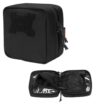 Produktbild von Taktische Erste Hilfe Tasche MOLLE Schwarz 500D Cordura Nylon