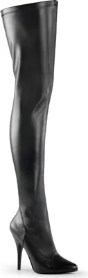 Produktbild von SEDUCE-3000 Damen Boots von Pleaser, Schwarz Matt , EU 39, US 9