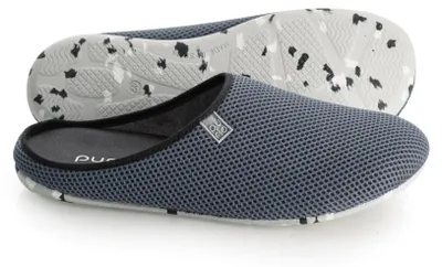 Produktbild von Hausschuhe Slipper Fußbett Recycelt purosteps footwear Casa-Eco - 37, Signet Schwarz-Grau
