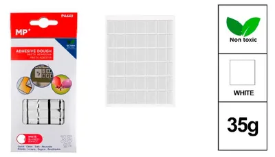 Image de Pâte Adhésive Réutilisable Mp Fixation Temporaire Sans Trace - Mp