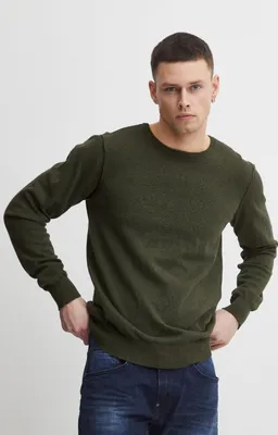 Produktbild von Blend BHNOLEN Herren Strickpullover Feinstrick Pullover mit Rundhalsausschnitt O-Neck