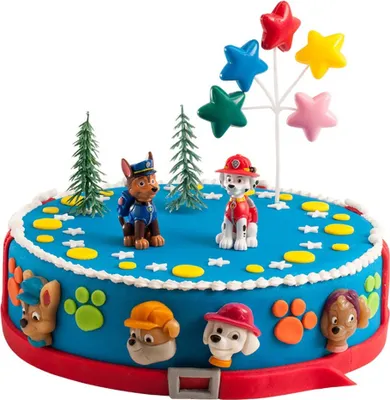 Image de Figurines et décorations pour gâteaux Paw Patrol