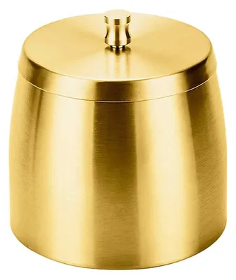 Produktbild von Aschenbecher Edelstahl 1 Stück, Windfester Abgedeckter Aschenbecher 12 cm, Für Terrasse Büro Zuhause