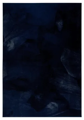 Produktbild von benuta Basic Kunstfaser Fellteppich Furry - Dunkelblau 200x290 cm - Weicher Wohnzimmerteppich - Anti-Rutsch-Rückseite - Waschbar - Für Fußbodenheizung geeignet