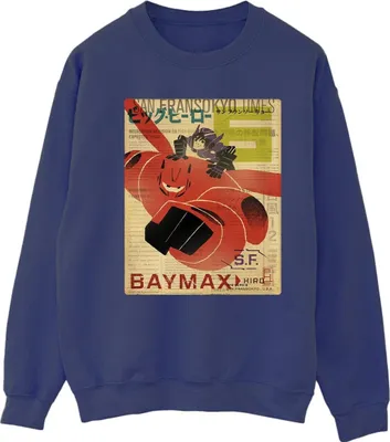 Produktbild von Disney - "Big Hero 6" Sweatshirt für Damen BI11395 (XXL) (Marineblau)