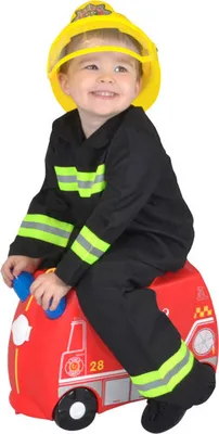 Produktbild von Trunki Ride-on Aufsitzkoffer - Frank Feuerwehrauto