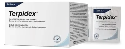 Immagine prodotto di Terpidex Salviette Detergenti Palpebrali 30 Bustine