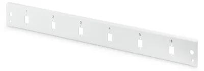 Productafbeelding van Digitus DN-96208-QL DIGITUS LWL Spleißbox Frontblende 1HE  6xSC SX schnellversch