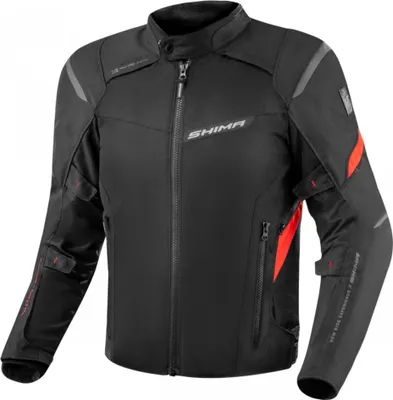 Produktbild von Herren Motorradjacke RUSH20 Rot wasserdicht NextDry™-Membran mit Isolierschicht