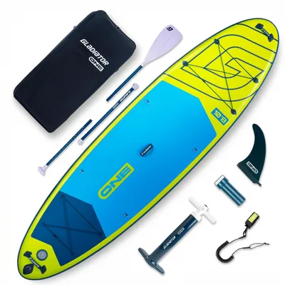 Image de Planche de stand-up paddle gonflable, 128 pouces