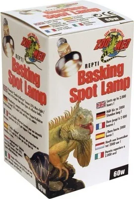 Image de Zoomed Repti Basking Spot lamp 60W - Ampoule chauffante Spot