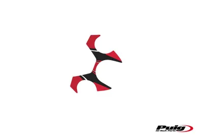 Produktbild von PUIG 6910R Radikal Yoke Protector  passend fuer YAMAHA XJ6 Rot