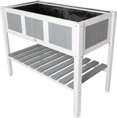 Produktbild von Blumentopf 120x89cm Blumenkübel Pflanztopf Holz Pflanzkasten Dekokasten Kräuterkasten