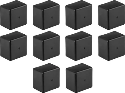 Produktbild von 10x Endkappen Abdeckkappe Solar für 40x40mm Solarschiene Abschluss PC Profil