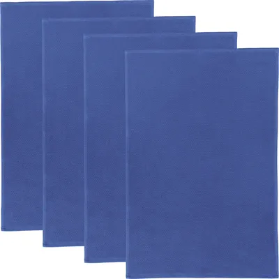 Produktbild von Erwin Müller Frottier-Geschirrtuch 4er-Pack blau 50x70 cm