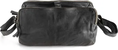Produktbild von HAROLD'S Leder Umhängetasche Submarine Handbag Triple Black schwarz