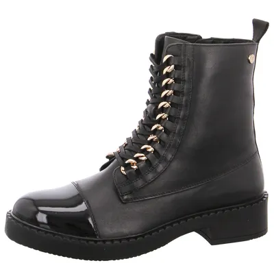 Image de Copenhagen Shoes New Rock patent bottines femme noir, taille 38