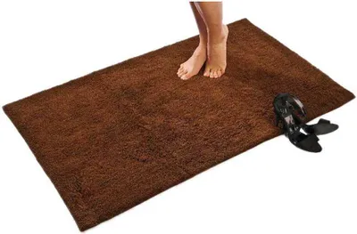 Image de Tapis de bain éthéré en coton, 50 x 80 cm