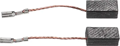Produktbild von vhbw 2x Kohlebürste 6,5 x 9 x 17 mm kompatibel mit Hitachi G13YF, GP2S2, G15YC Elektrowerkzeug