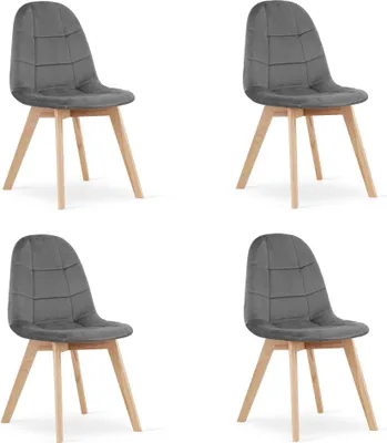 Obrázek produktu pro Židle Valora BORA x4 | Sada sedadel pro moderní interiérový design