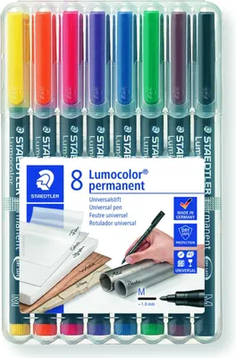 Immagine prodotto di STAEDTLER penna a foglio Lumocolor M perm 8 pz
