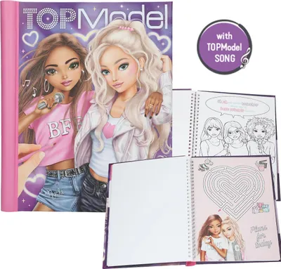Produktbild von Depesche Malbuch TOPModel mit LED und Sound MY BFF