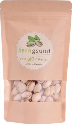 Produktbild von Pistazien geröstet und mild gesalzen 150g von kerngsund