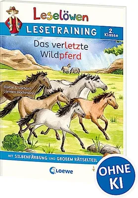 Obrázok produktu pre Leselöwen Lesetraining 2. Klasse - Das verletzte Wildpferd