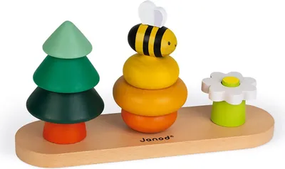 Produktbild von JANOD J08635, 1 Jahr(e), Holz, Mehrfarbig
