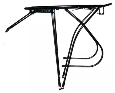 Produktbild von Gepäckträger 28" Stahl schwarz 3-Streben