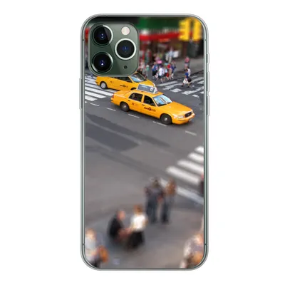 Produktbild von MuchoWow® Handyhülle Schutzhülle Hülle für iPhone 11 Pro New York - Amerika - Taxi Silikon Softcase Handy Hülle - Handy