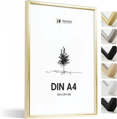 Produktbild von A3-Fotolijst aus Naturholz, 2er Pack, Wandmontage
