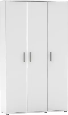 Produktbild von Kondela Dreitüriger Kleiderschrank Servo Typ 2 – weiß
