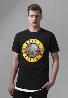 Zdjęcie produktu dla Merchcode T-Shirt Guns n' Roses Logo Tee Black-XL
