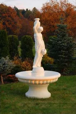Zdjęcie produktu dla Fontanna ozdobna Figurka fontanny 206cm dekoracja fontanny ogród fontanna staw