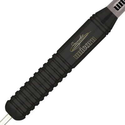 Obrázek produktu pro Unicorn Darts Black Brass Steeltip 22 g Šipky
