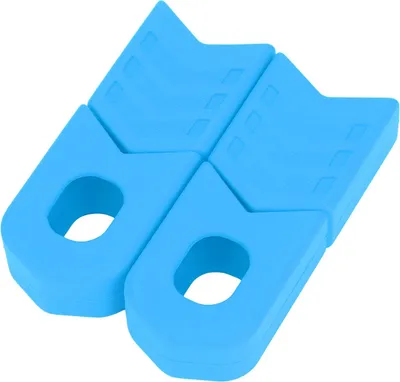 Produktbild von 1 Piar Silikon-Fahrrad-Kurbelschutzhülle, Armschutz, Fahrradzubehör (blau)