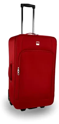 Produktbild von Reisekoffer mit Trolleyfunktion und Inline-Rollen (Rot, Handgepäck 51 cm)