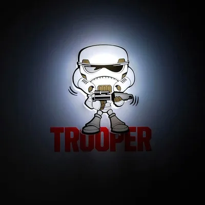 Obrázek produktu pro Star Wars Storm Trooper 3D mini lampa, LED noční světlo