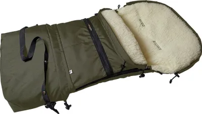 Produktbild von Bergsteiger Fußsack, Kinderwagen Winterfußsack 5-in-1, Gurtschlitze, für Babyschale, Babywanne, Sportwagen,  100, Bergsteiger Kinderwagen-Zubehör