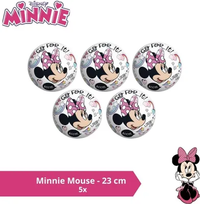 Immagine prodotto di Palla - Confezione risparmio - Minnie Mouse - 23 cm - 5 pezzi