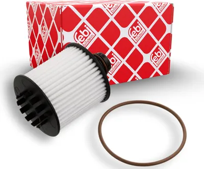 Produktbild von Ölfilter FEBI BILSTEIN 104337 Filtereinsatz für OPEL Corsa E Schrägheck (X15) für FIAT PUNTO (199) Panda Schrägheck (312, 319) DOBLO Kasten/Kombi