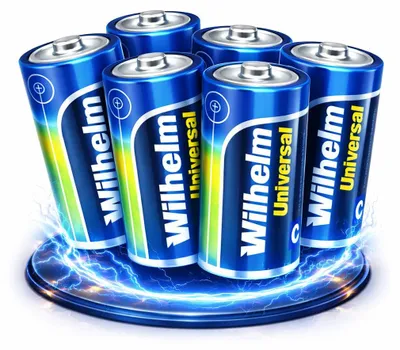 Produktbild von 6 x Baby Wilhelm Alkaline Batterien C LR14 1,5V