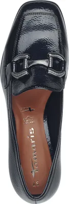 Produktbild von Tamaris Damen Slipper Penny Loafer Zierspange Halbschuh Karreé 1-24316-43, Größe:40 EU, Farbe:Blau