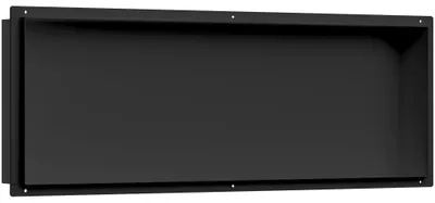 Zdjęcie produktu dla CERANO – Wbudowana półka/nisza do obudowy – czarna matowa – 60 x 20 x 10 cm